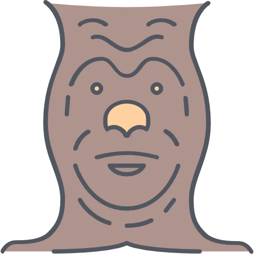 Talking tree icon
