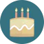 Birthday cake icon 64x64