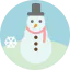 Snowman icon 64x64