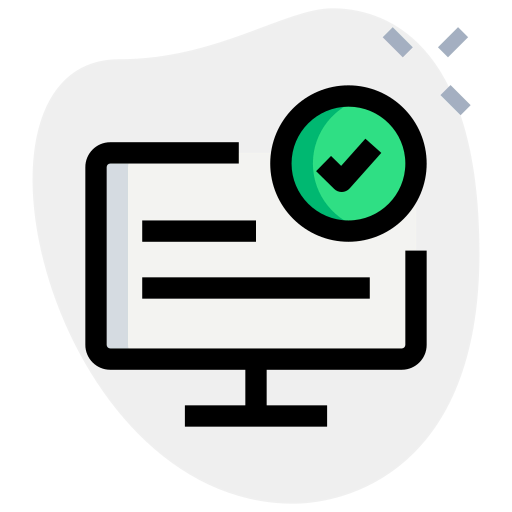 Tick mark icon