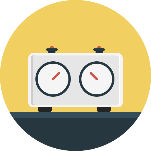 Chess clock icon