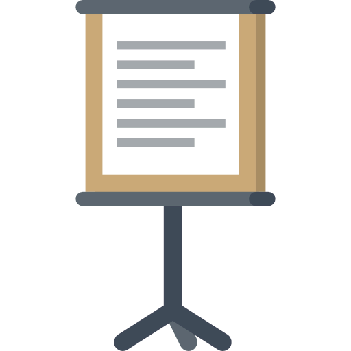 Flip chart icon
