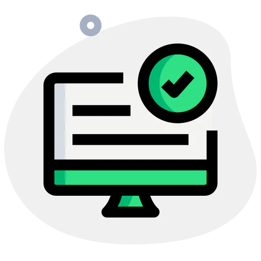 Tick mark icon