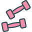 Dumbbell icon 64x64