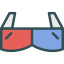 3d glasses icône 64x64