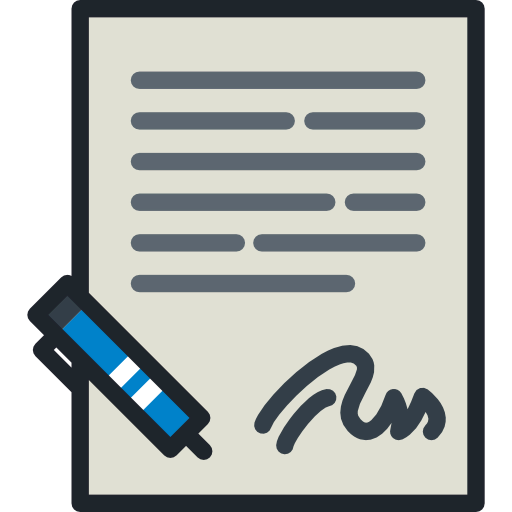 Contract icon