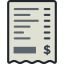 Receipt icon 64x64