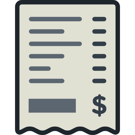 Receipt icon