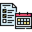 Schedule icon 64x64