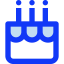 Birthday cake icon 64x64