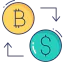 Bitcoin icon 64x64