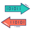 Binary code icon 64x64