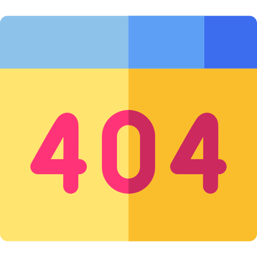 404 error Ikona