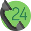 24 hours icon 64x64