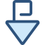 Down arrow Symbol 64x64