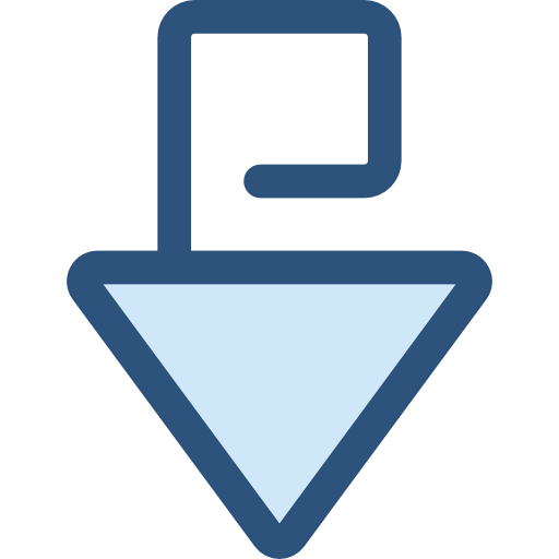 Down arrow icon