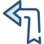 Diagonal arrow Symbol 64x64