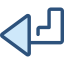 Diagonal arrow Symbol 64x64