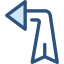 Diagonal arrow Symbol 64x64