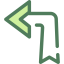 Diagonal arrow Symbol 64x64