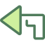 Diagonal arrow Symbol 64x64