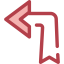 Diagonal arrow Symbol 64x64