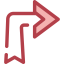 Diagonal arrow Symbol 64x64