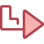 Diagonal arrow Symbol 64x64