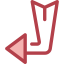 Diagonal arrow Symbol 64x64