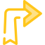 Diagonal arrow Symbol 64x64