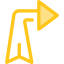 Diagonal arrow Symbol 64x64
