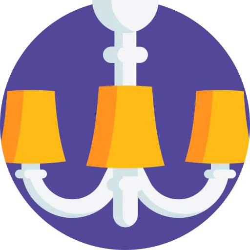Ceiling lamp icon