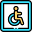 Disabled sign icône 64x64