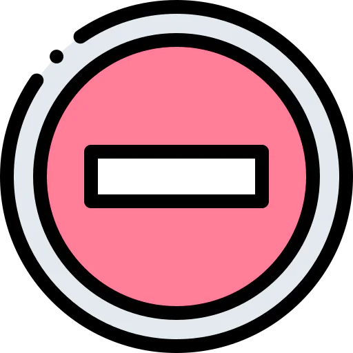 No entry icon
