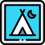 Camping icon 64x64