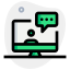 Desktop computer icon 64x64
