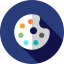 Paint palette icon 64x64