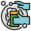 Dishwashing icon 64x64
