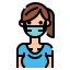 Face mask biểu tượng 64x64
