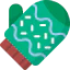 Варежка иконка 64x64