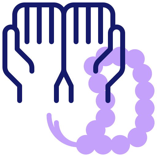 Praying icon