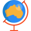 Earth globe Symbol 64x64