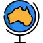 Earth globe Symbol 64x64