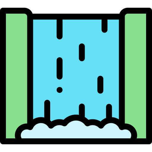 Waterfall icon