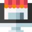 Online shop icon 64x64