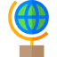 Globe grid icon 64x64