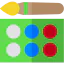Watercolors icon 64x64
