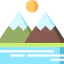 Mountains アイコン 64x64
