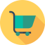 Shopping cart icon 64x64