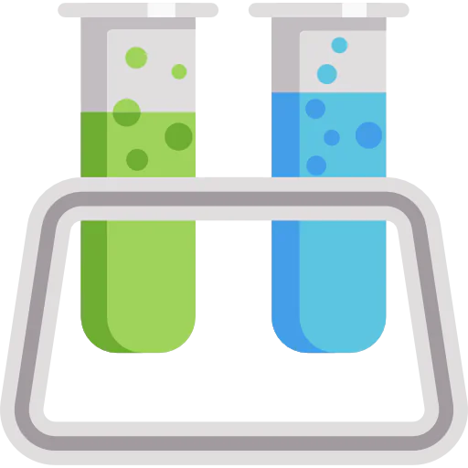 Test tubes icon